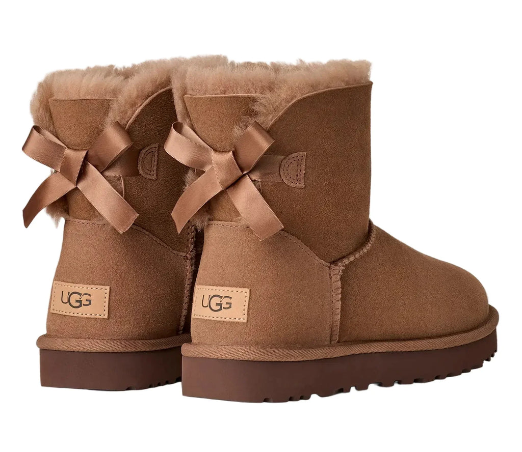 UGG Womens Mini Bailey Bow II Boots
