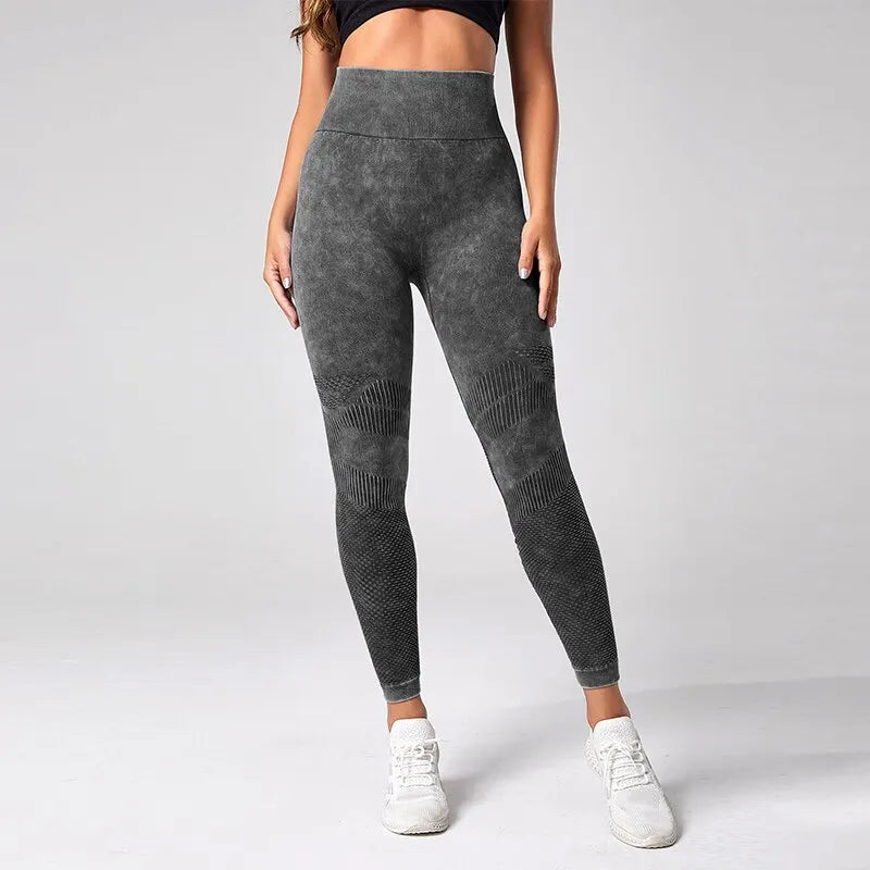 Women Leggings for Fitness Yoga Pants Seamless Sport Tights Scrunch Butt Gym Pantalones Workou High Waist Elastic
