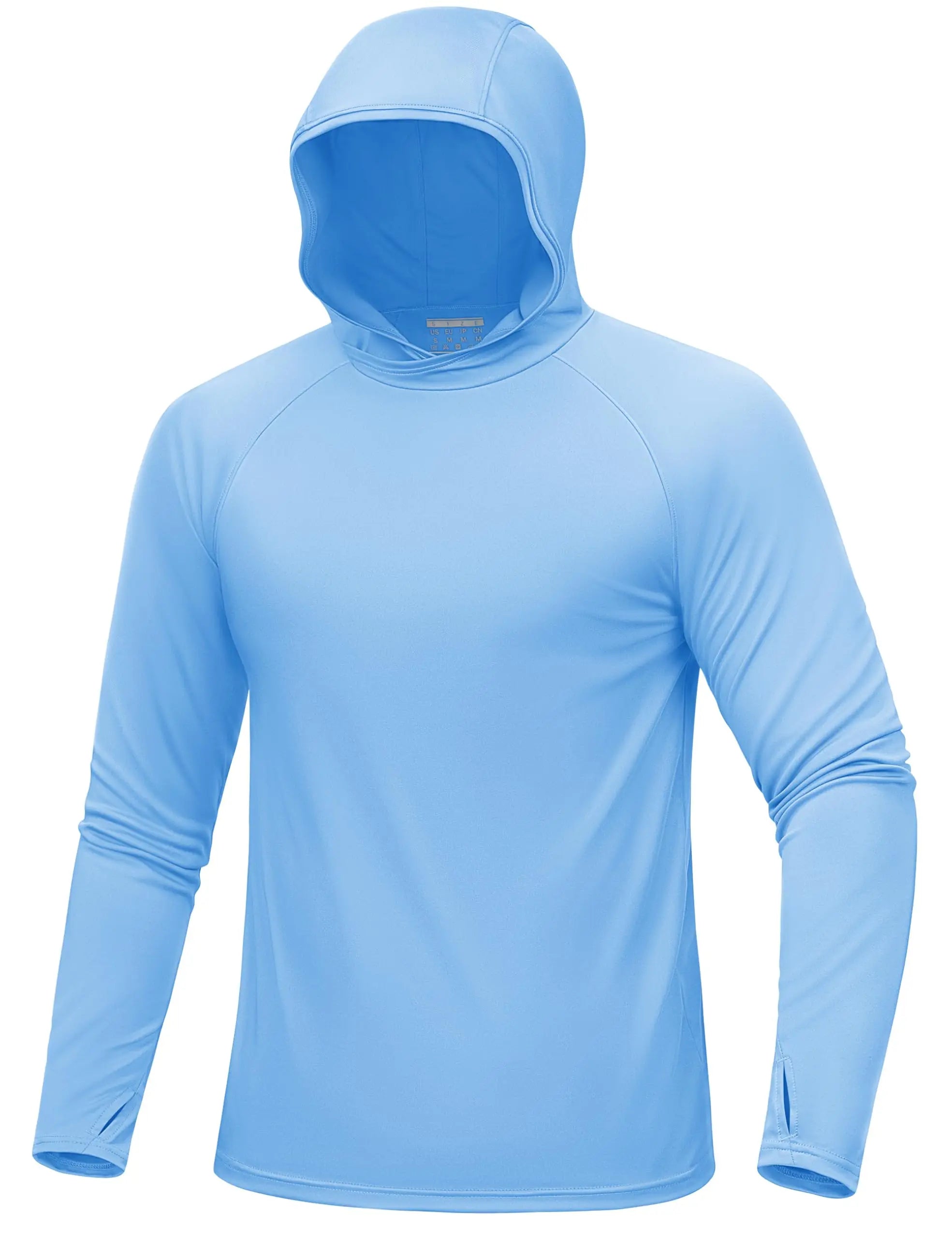 TACVASEN UPF 50+ Hooded T-Shirts Mens Quick Dry UV Block Sun Shirts Lightweight Hoodie Shirt Running Fishing Performance Tops