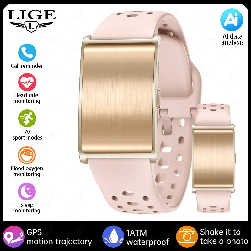 New GPS Running Track No Screen Smart Watch Waterproof Sports Band Heart Rate Monitor Health Smart Bracelet Fitness Tracker 2026