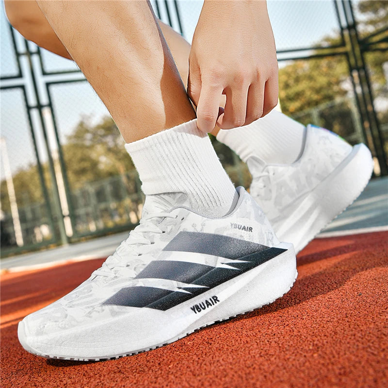2026 New Marathon Men Sports Running Shoes Breathable Lightweight Women's Comfortable Athletic Nonskid Sneakers
