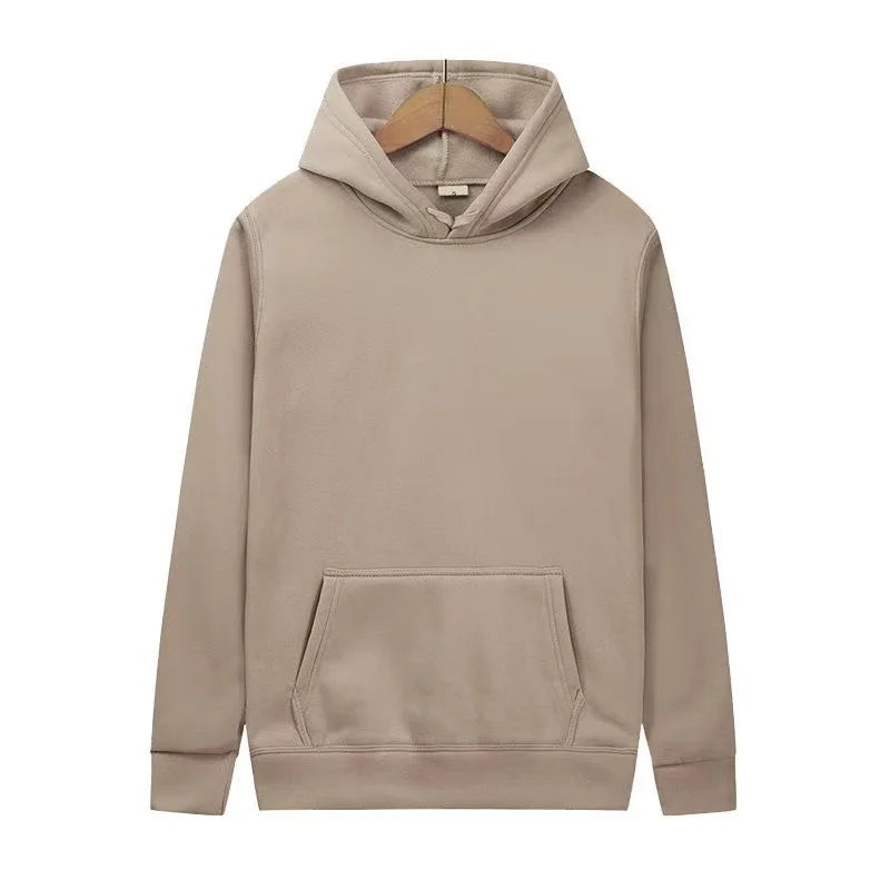Men Woman Hoodies Sweatshirts Fashion Solid Color Red Black Gray Pink Hooded Hip Hop Hoody Mens Brand Hoodie Streetwear