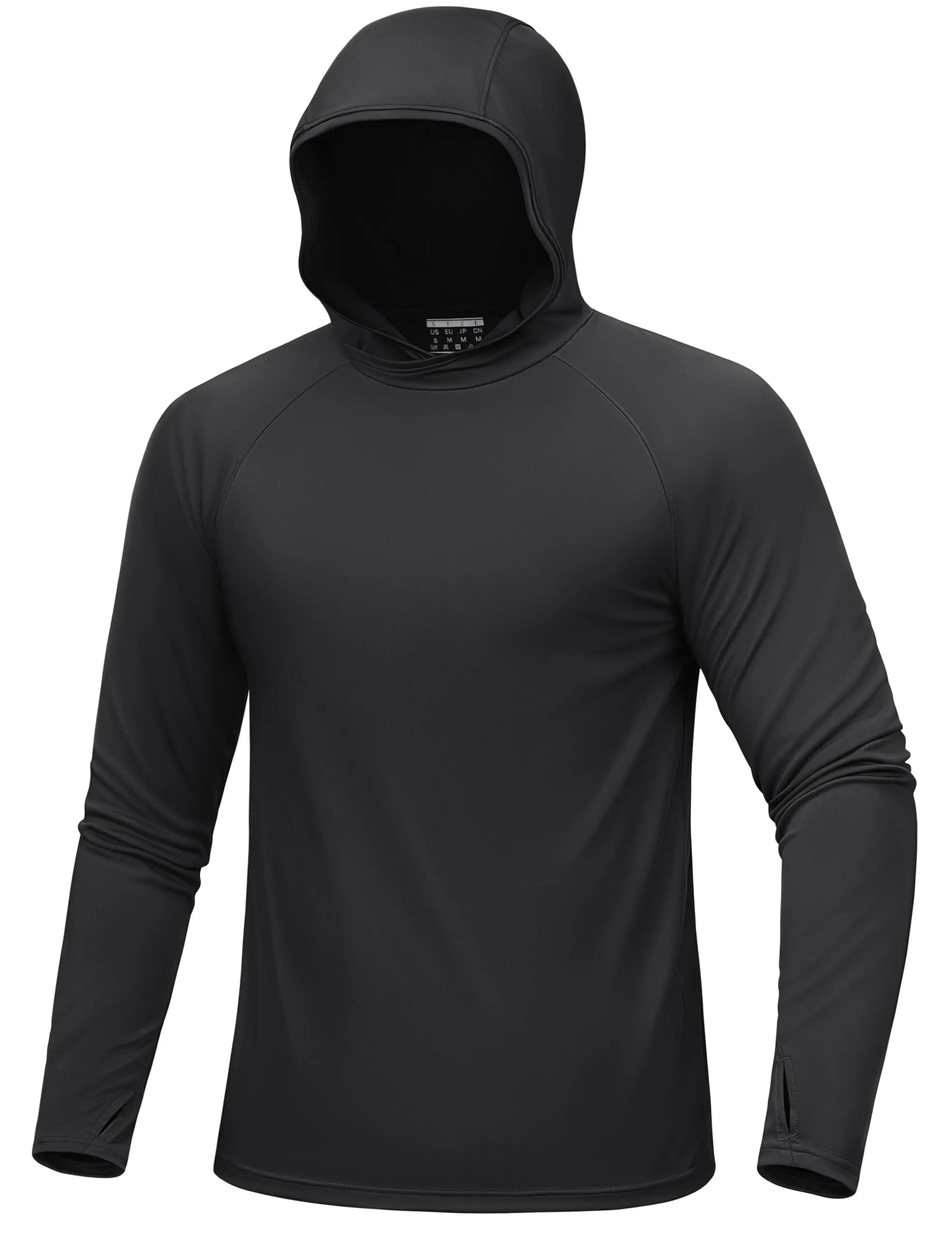 TACVASEN UPF 50+ Hooded T-Shirts Mens Quick Dry UV Block Sun Shirts Lightweight Hoodie Shirt Running Fishing Performance Tops