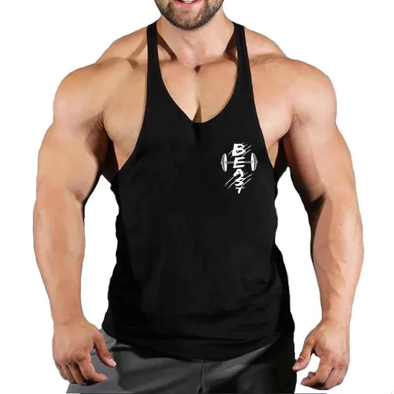 Men's Muscle Gym Tank Top Running Vest