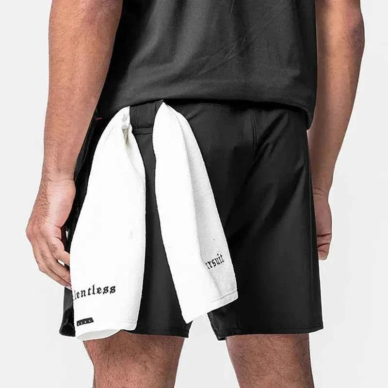 Men's Quick-Dry Gym Running Shorts