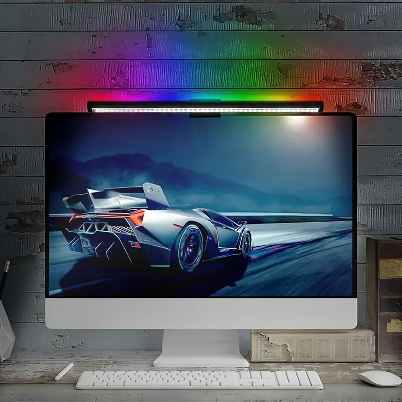 RGB Light LED Monitor Light Bar Computer Screen Hanging Lights Atmosphere Table Lamp Reading Night Lights Gaming Dimming Lights