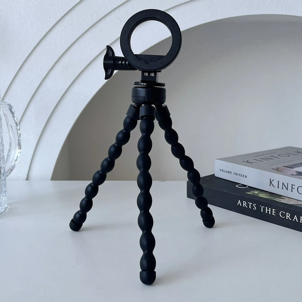 For Magsafe Magnetic Tripods For Mobile Phone Tripod Smartphone Monopod Universal Stand Octopus Mini Tripod For Phone Holder