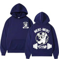 Anime Devil Killer Uzui Tengen Printed Hoodie Neutral Fun Ninja Mouse Muki Muki Gym T-shirt Muscle Mouse Hoodie