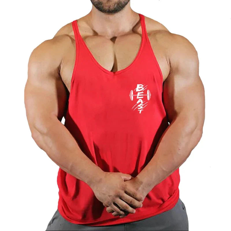 Men's Muscle Gym Tank Top Running Vest