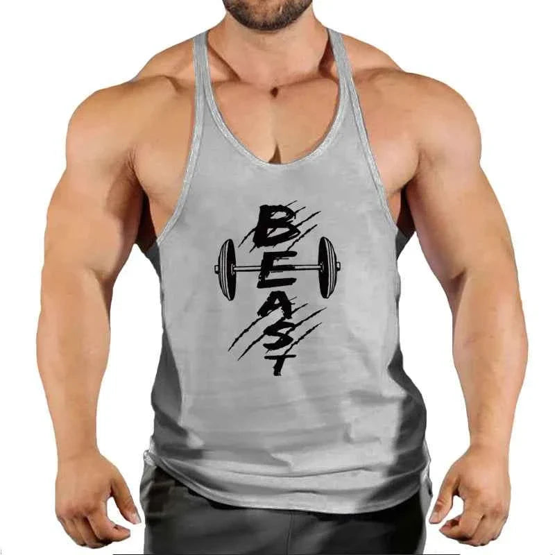 Men's Muscle Gym Tank Top Running Vest
