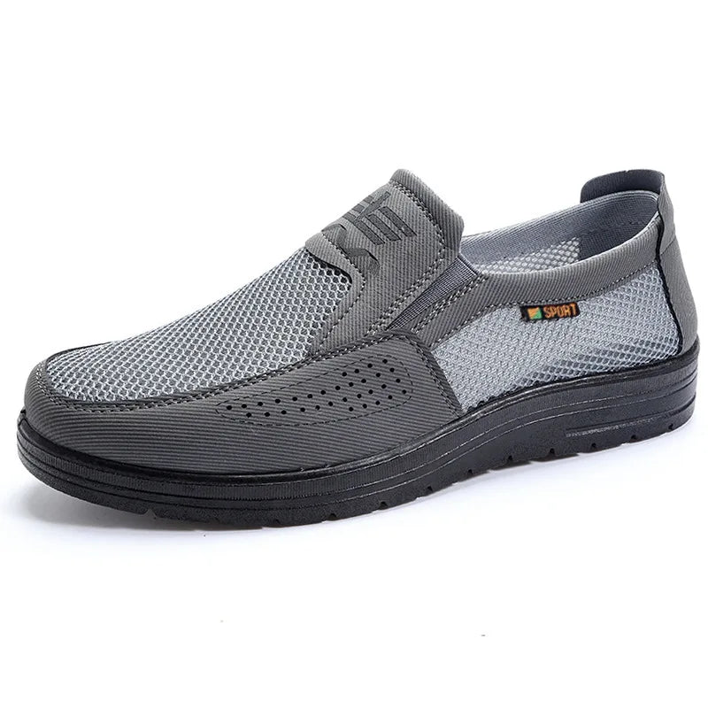 Men's Shoes 2025 Summer Casual Sneakers Breathable Mesh Chunky Sole Affordable Free Shipping