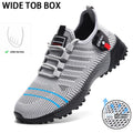 Men's running shoes are lightweight and breathable casual shoes, daily men's widened outdoor casual sports shoes are simple