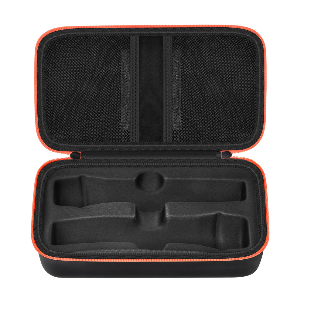 Portable Eva Wireless Microphone Storage Bag Carrying Case Compatible with JBL Wireless Two Microphone System for Trip Camping