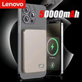 Lenovo Magnetic Wireless Power Bank PD22.5W Fast Charging Magsafe External Battery 500000mAh For iPhone Xiaomi