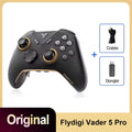 New Flydigi Vader 5 Pro Gaming Controller 8 Additional Buttons Top-Tier Ultra-Low Latency Gamepad for  PC NS2 Mobile Steam