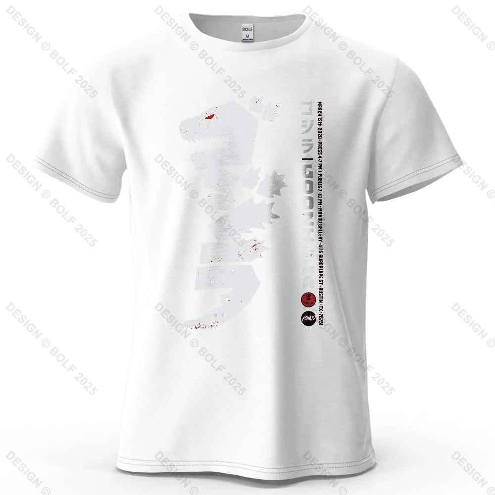 Japan Printed Men's T-Shirt 100% Cotton Oversized Harajuku Style Graphic Tees for Women Tops Tees Casual Streetwear