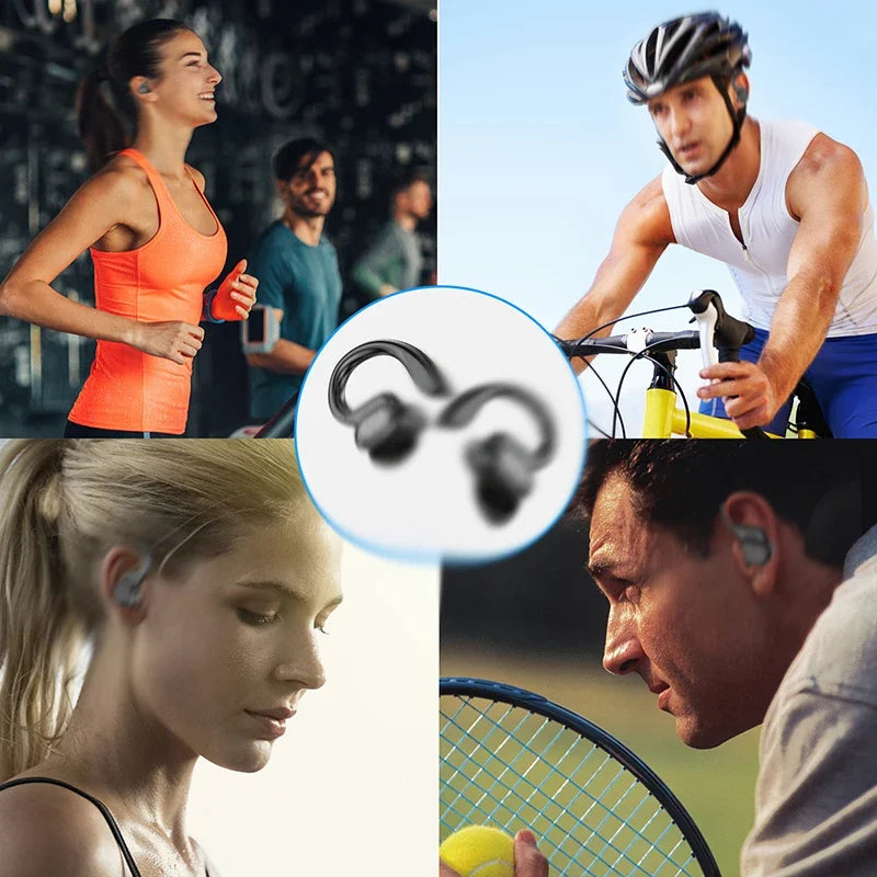 Lenovo Open-back Wireless Bluetooth Headphones, Noise-canceling and Waterproof Sports Headphones, Compatible with Xiaomi iPhone