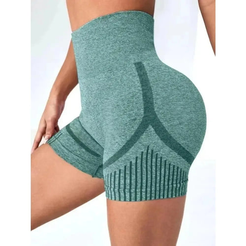 1Pcs Women Yoga Shorts High Waist Workout Shorts Fitness Yoga Lift Butt Fitness Ladies Yoga Gym Running Short Pants Sportswear