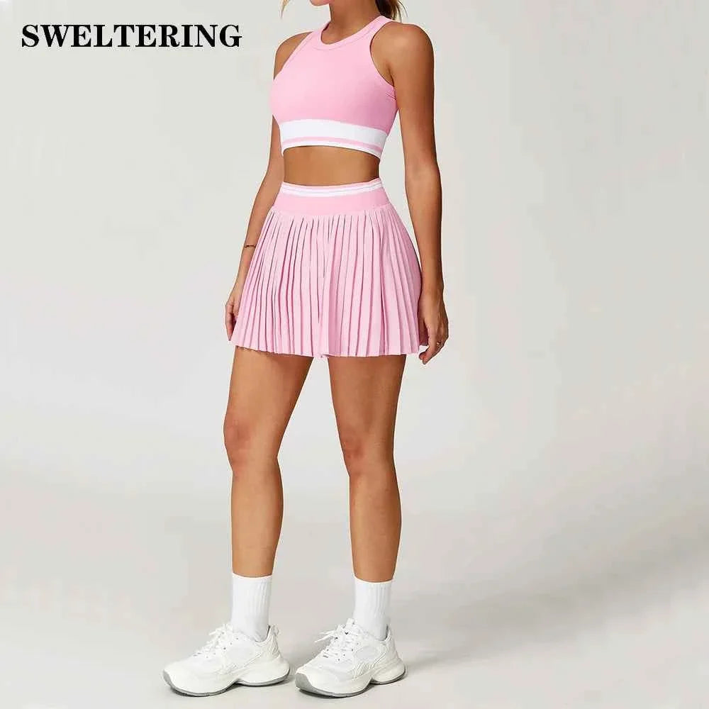 Women’s 2-Piece Yoga Skirt Workout Set