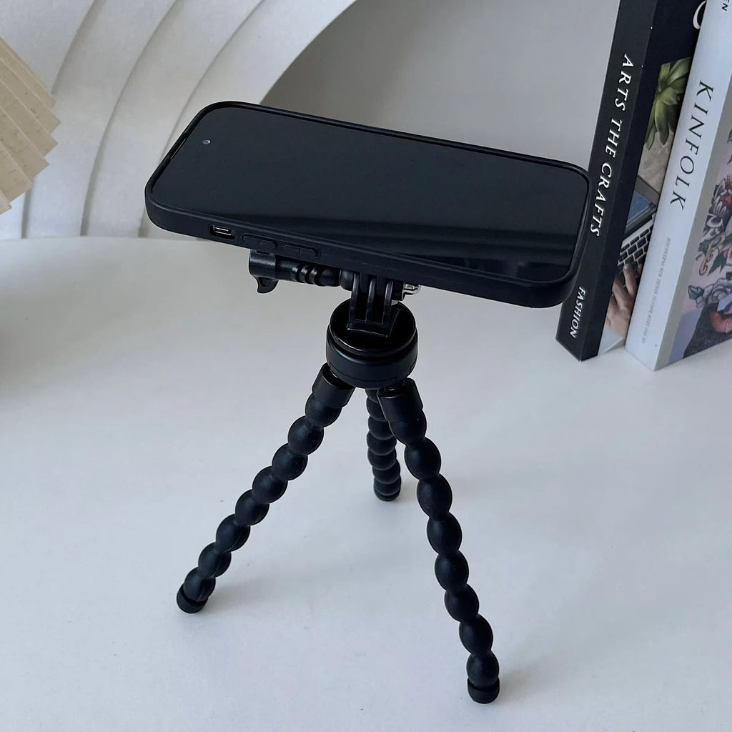 For Magsafe Magnetic Tripods For Mobile Phone Tripod Smartphone Monopod Universal Stand Octopus Mini Tripod For Phone Holder