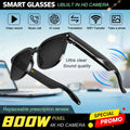 New 800W HD Camera AI Smart Glasses Men 100+ Languages Translation Glasses 1080P Video Record Music Player Call Sunglasses Woman