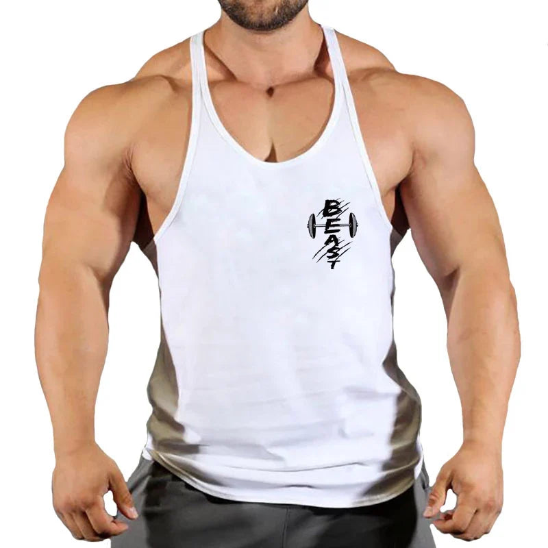 Men's Muscle Gym Tank Top Running Vest