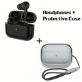 A7-Wireless Bluetooth Headphones HiFi Sound Quality, Physical Noise Reduction 3D Surround Sound, Long Battery Life+Earphone Cove