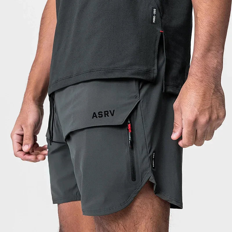 Men's Quick-Dry Gym Running Shorts