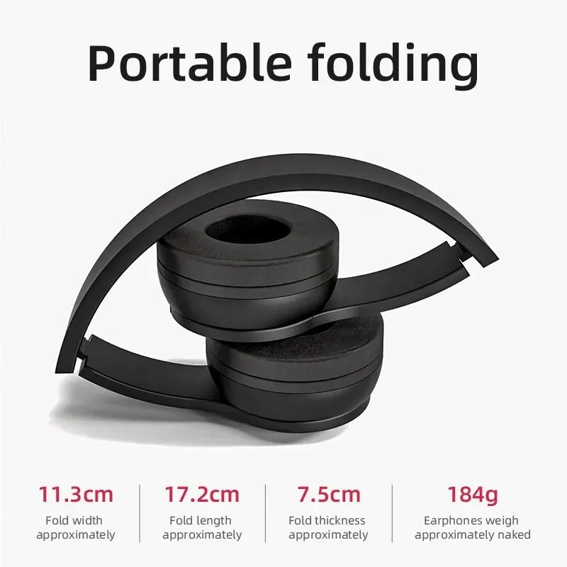 Fone Wireless Bluetooth Headphones HIFI Stereo Foldable P47 Earphones Kid Helmet Gift With Microphone Support SD Card For iPhone
