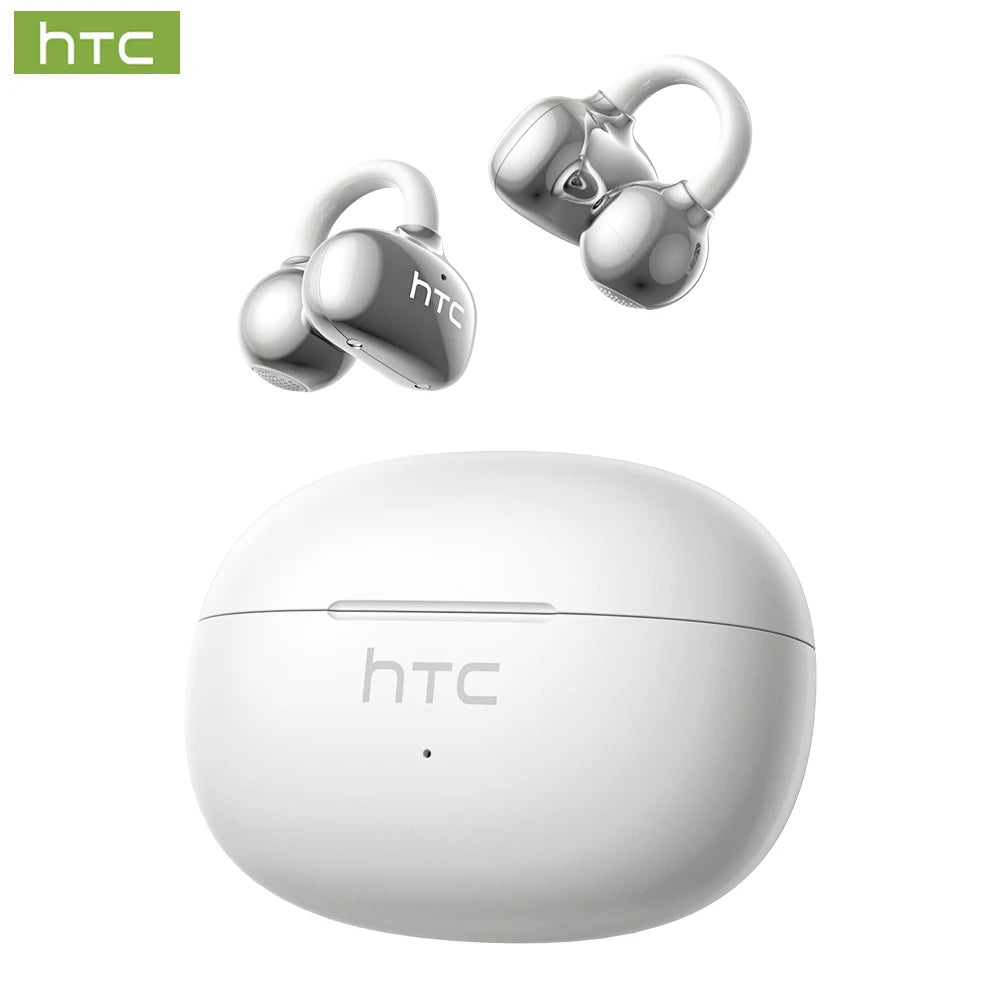 Bluetooth Headset Surround Sound Stereo Non In Ear Comfort Fit Lightweight for Sport Running HTC NE55 Wireless Earbuds