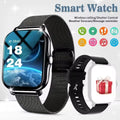 2026 New Smart Watch Bluetooth Call Fitness Tracker Heart Rate Sleep Record Outdoor Sport Watch for Android/IOS Men Women HW12