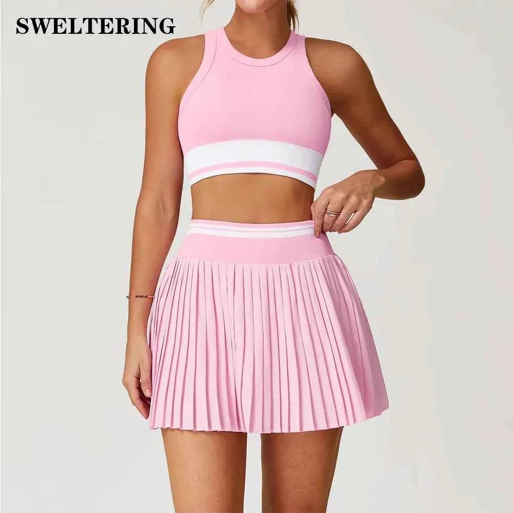 Women’s 2-Piece Yoga Skirt Workout Set