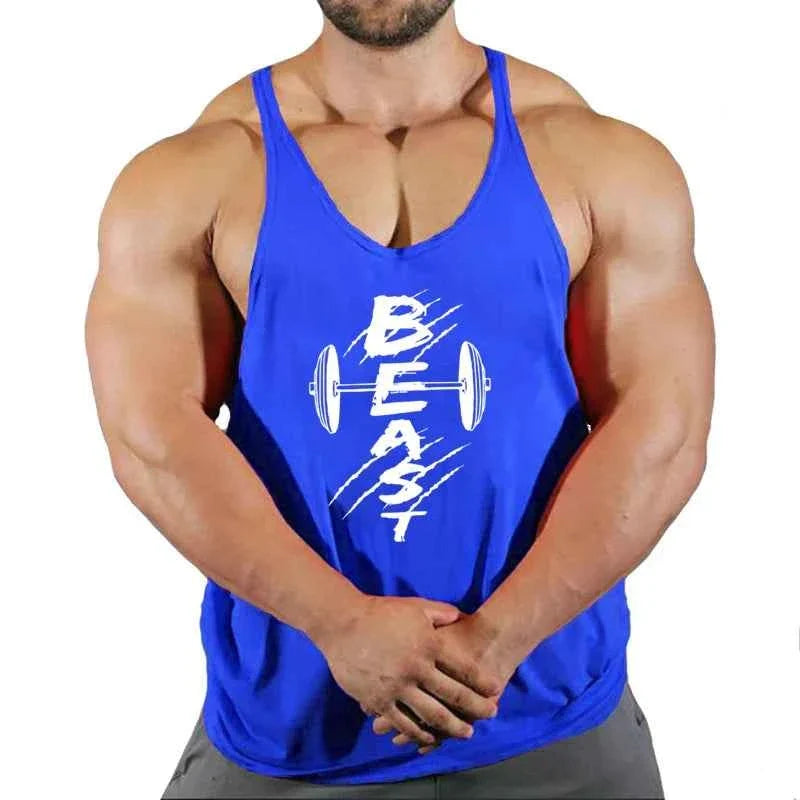 Men's Muscle Gym Tank Top Running Vest