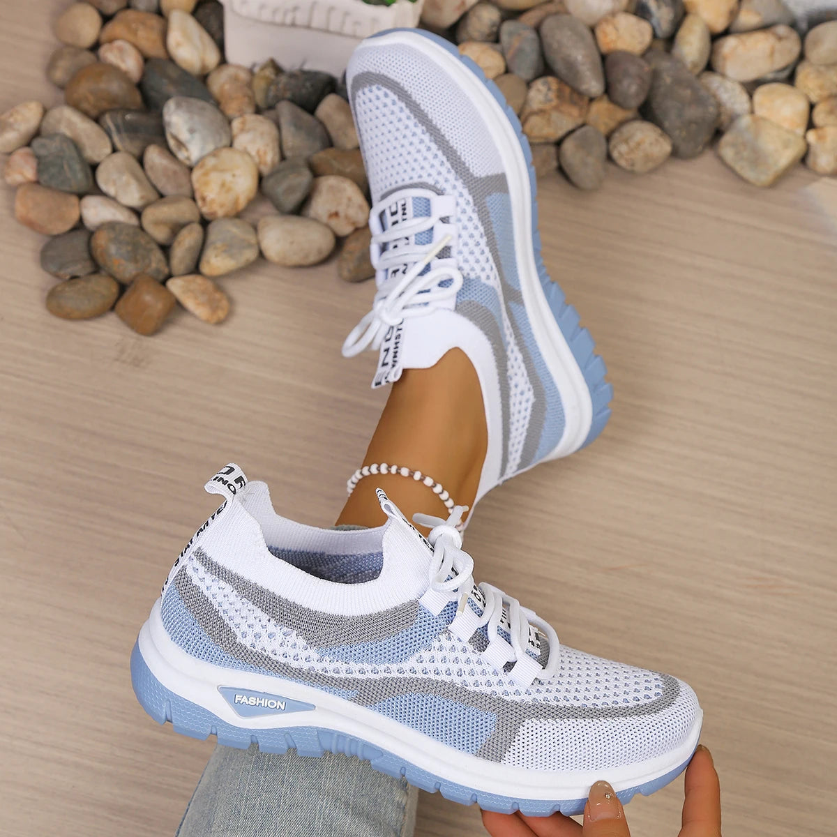 Women's Shoes Summer 2026 Casual Sneaker New Style Two-Color Single Shoes, Versatile, Casual and Fashionable Work Shoes