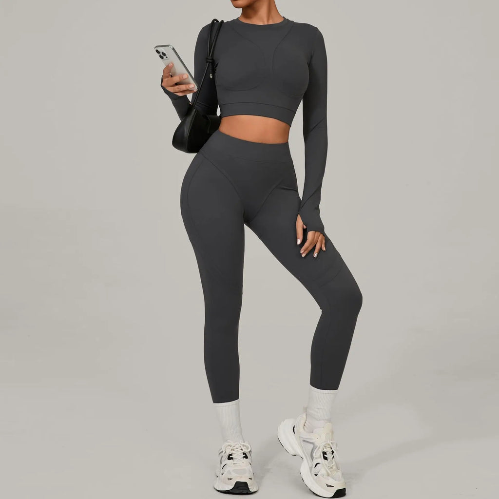 Seamless Yoga High Waist Sports Suit XP160