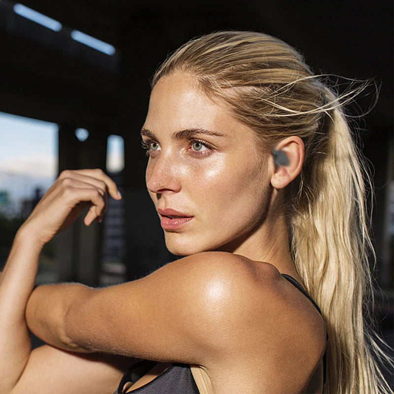 Lenovo Open-back Wireless Bluetooth Headphones, Noise-canceling and Waterproof Sports Headphones, Compatible with Xiaomi iPhone