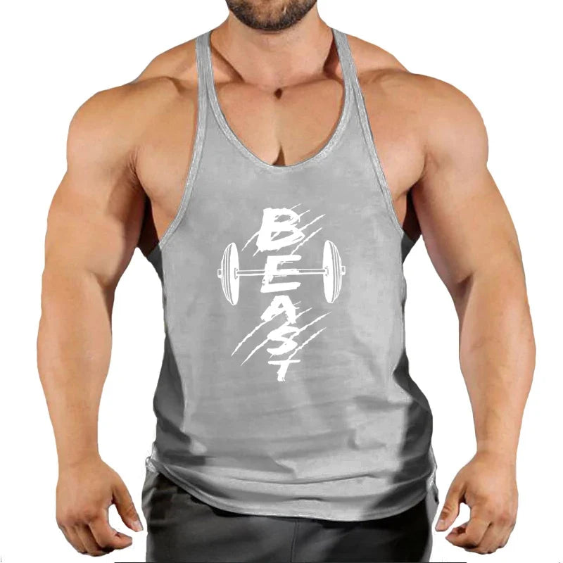 Men's Muscle Gym Tank Top Running Vest