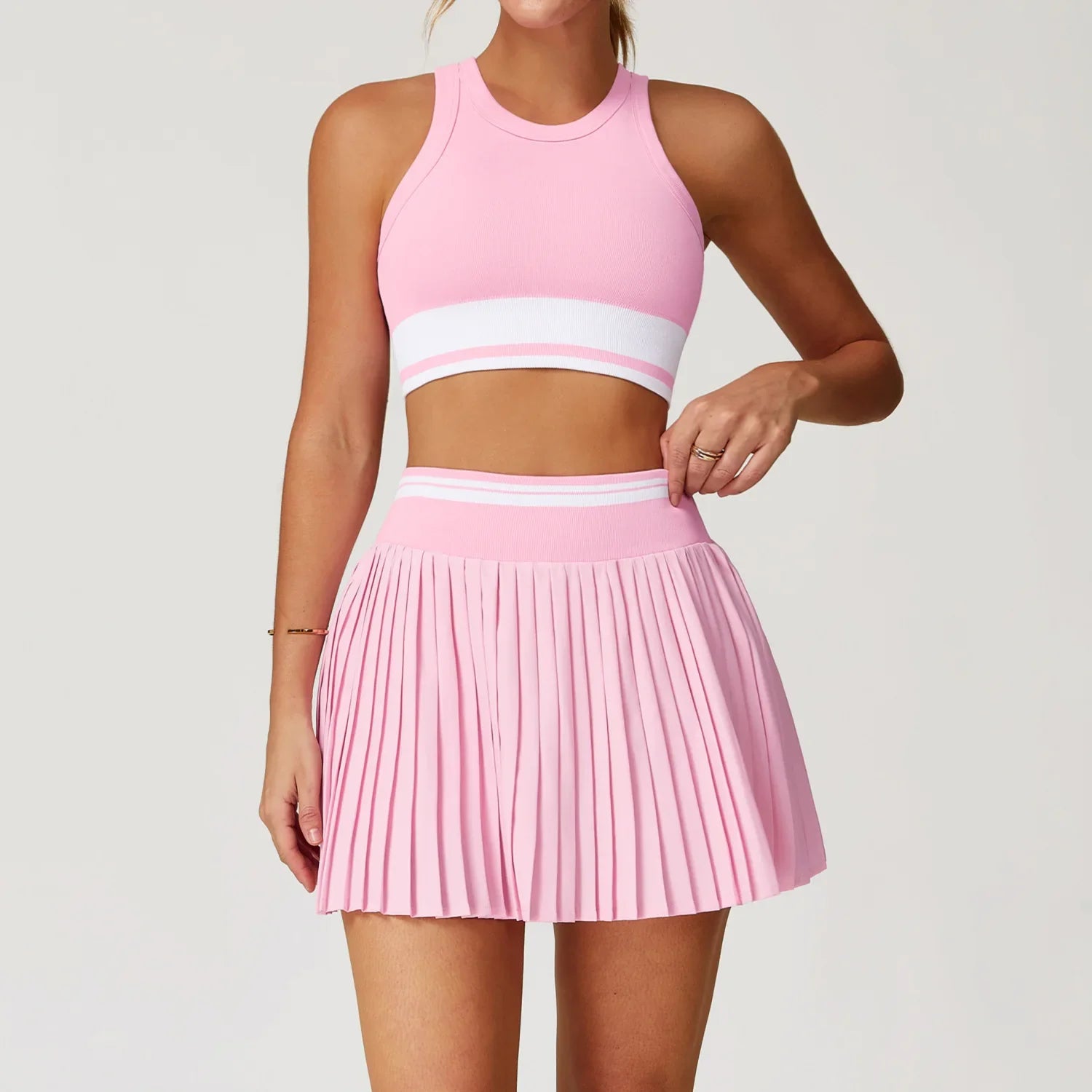 Women’s 2-Piece Yoga Skirt Workout Set