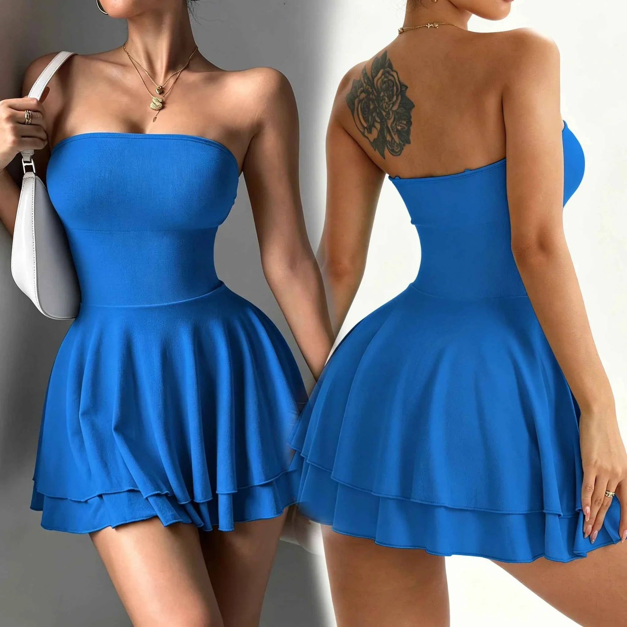 Women's Sleeveless Tennis & Golf Skort Dress
