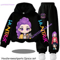 Kid Clothes Children's Zoey Hoodie Set with Boys' Rumi Casual Sports Shirt and Two Tone Girls' Soft and Comfortable Mira Pants