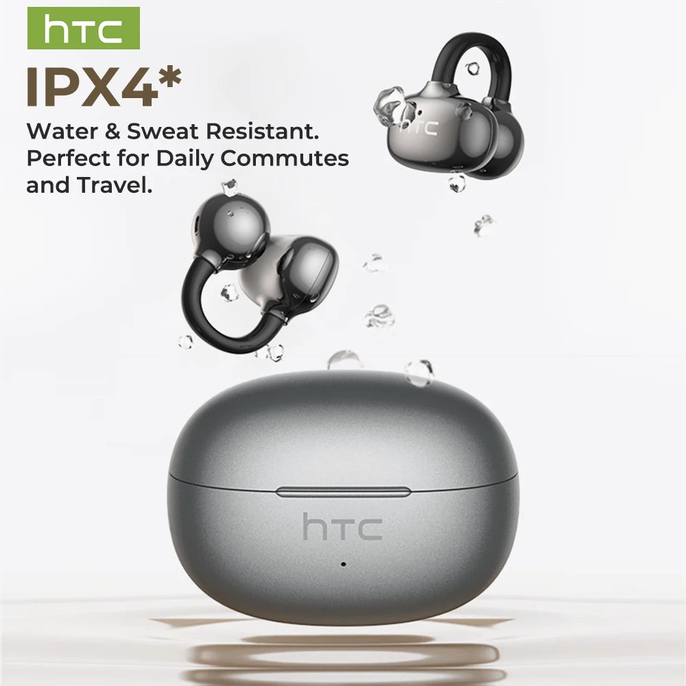 Bluetooth Headset Surround Sound Stereo Non In Ear Comfort Fit Lightweight for Sport Running HTC NE55 Wireless Earbuds