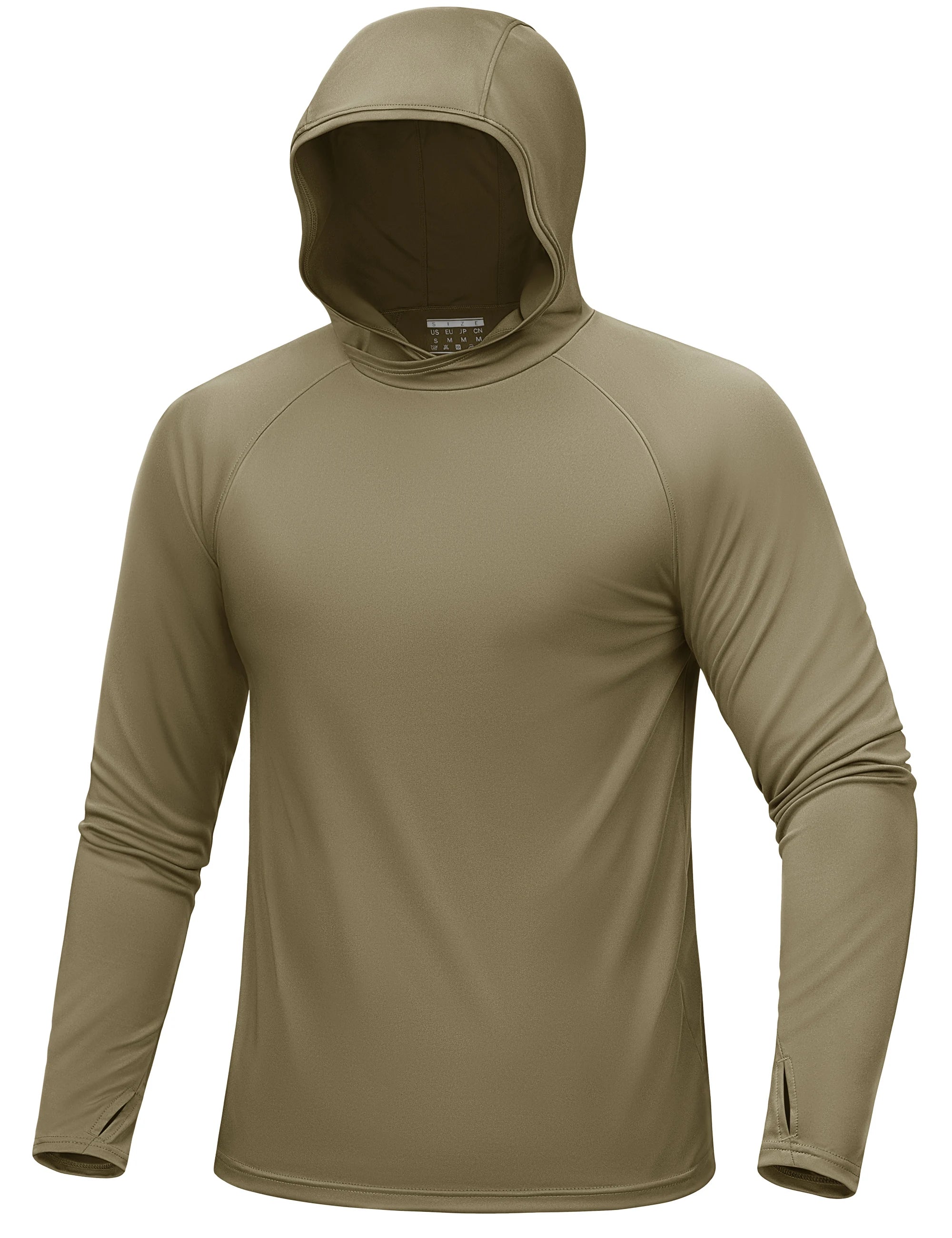 TACVASEN UPF 50+ Hooded T-Shirts Mens Quick Dry UV Block Sun Shirts Lightweight Hoodie Shirt Running Fishing Performance Tops