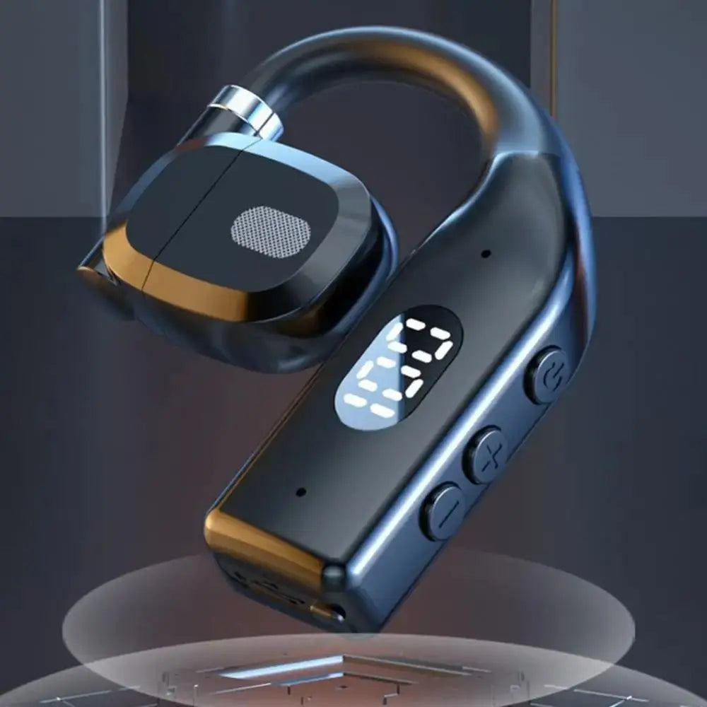 New Bluetooth 5.4 Wireless Bluetooth Headphones Earhook Design With Microphone Gaming Headset Noise Reduction Stereo Sound