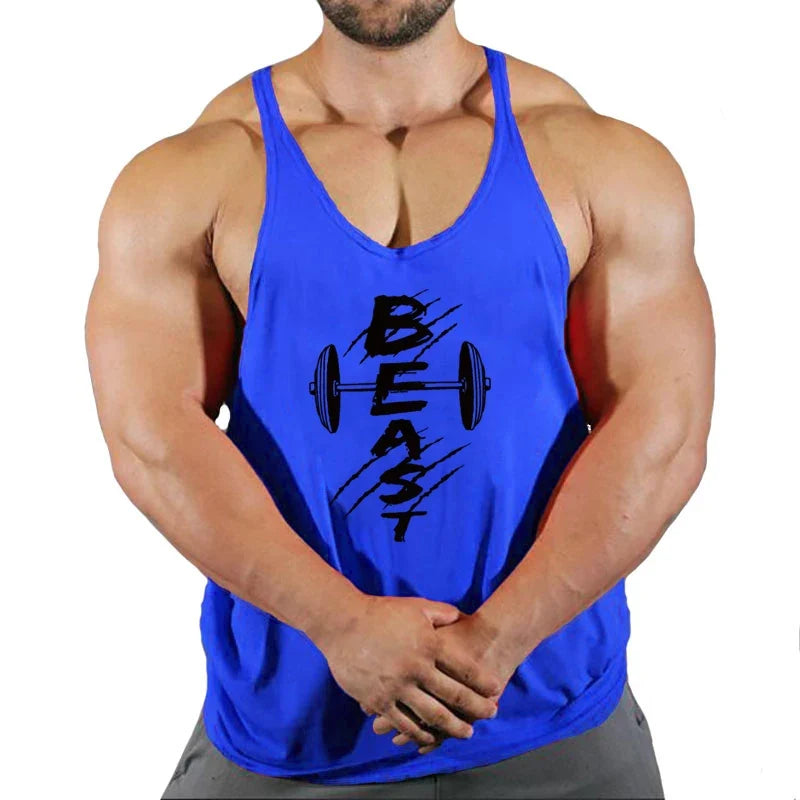 Men's Muscle Gym Tank Top Running Vest