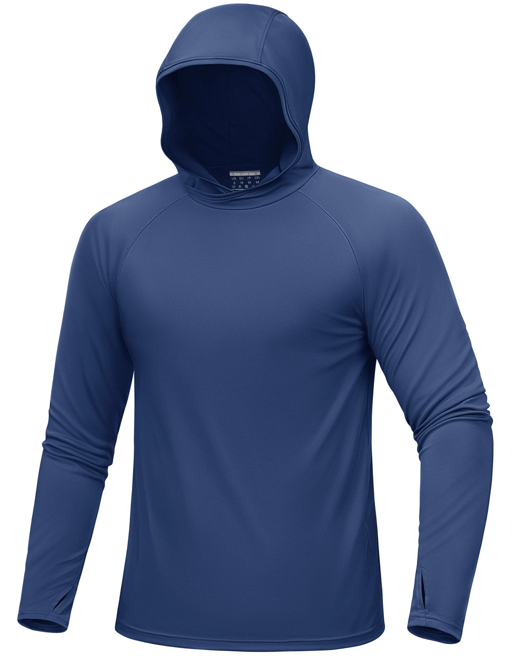 TACVASEN UPF 50+ Hooded T-Shirts Mens Quick Dry UV Block Sun Shirts Lightweight Hoodie Shirt Running Fishing Performance Tops