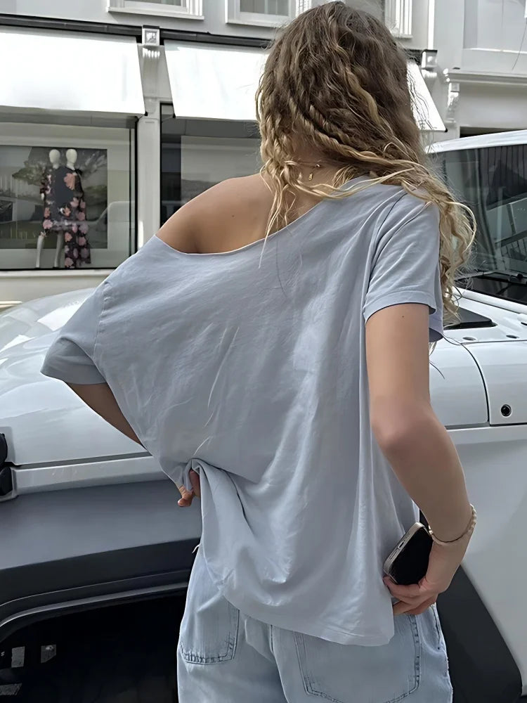 Oversized T Shirts For Women Streetwear Short Sleeve Y2k Top Tshirt Character Printing Grunge Clothes Ropa De Mujer Camisetas