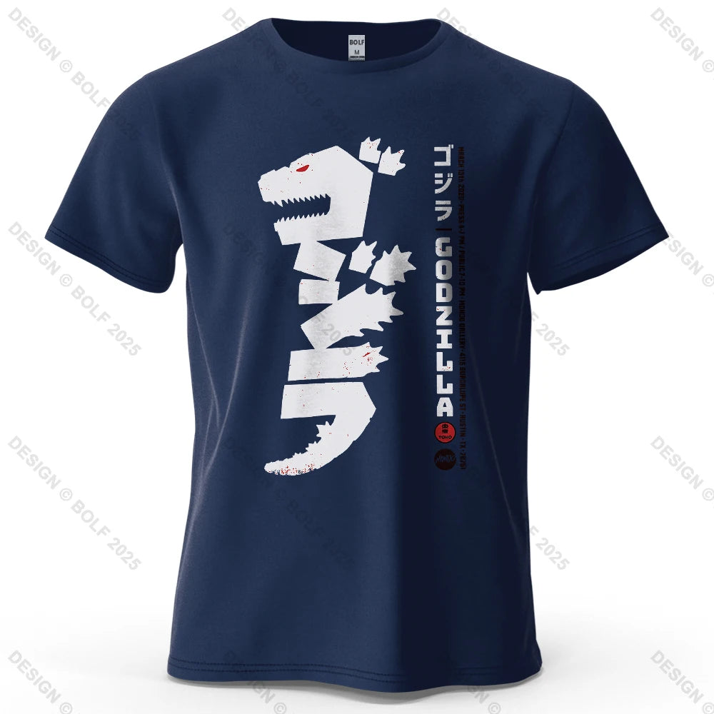 Japan Printed Men's T-Shirt 100% Cotton Oversized Harajuku Style Graphic Tees for Women Tops Tees Casual Streetwear