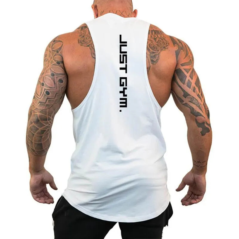 Men's Breathable Fitness Sleeveless Sports Tee