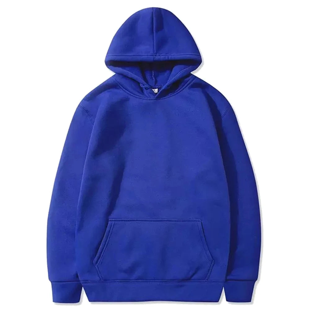 Spring Autumn Fashion Men's Women's Hoodie Casual Hoodies Pullovers Sweatshirts Men's Top Solid Color Hoodies Sweatshirt Male