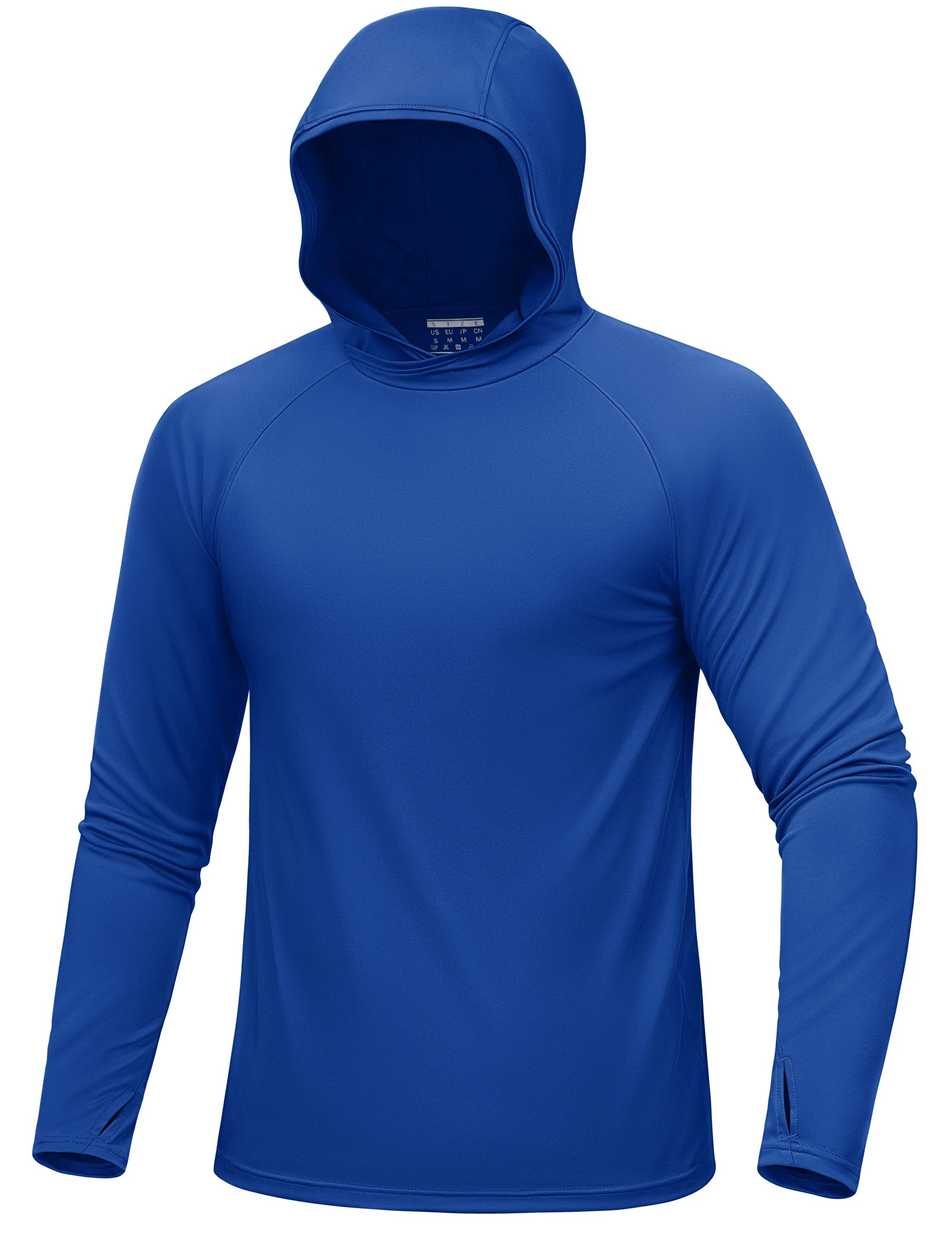 TACVASEN UPF 50+ Hooded T-Shirts Mens Quick Dry UV Block Sun Shirts Lightweight Hoodie Shirt Running Fishing Performance Tops
